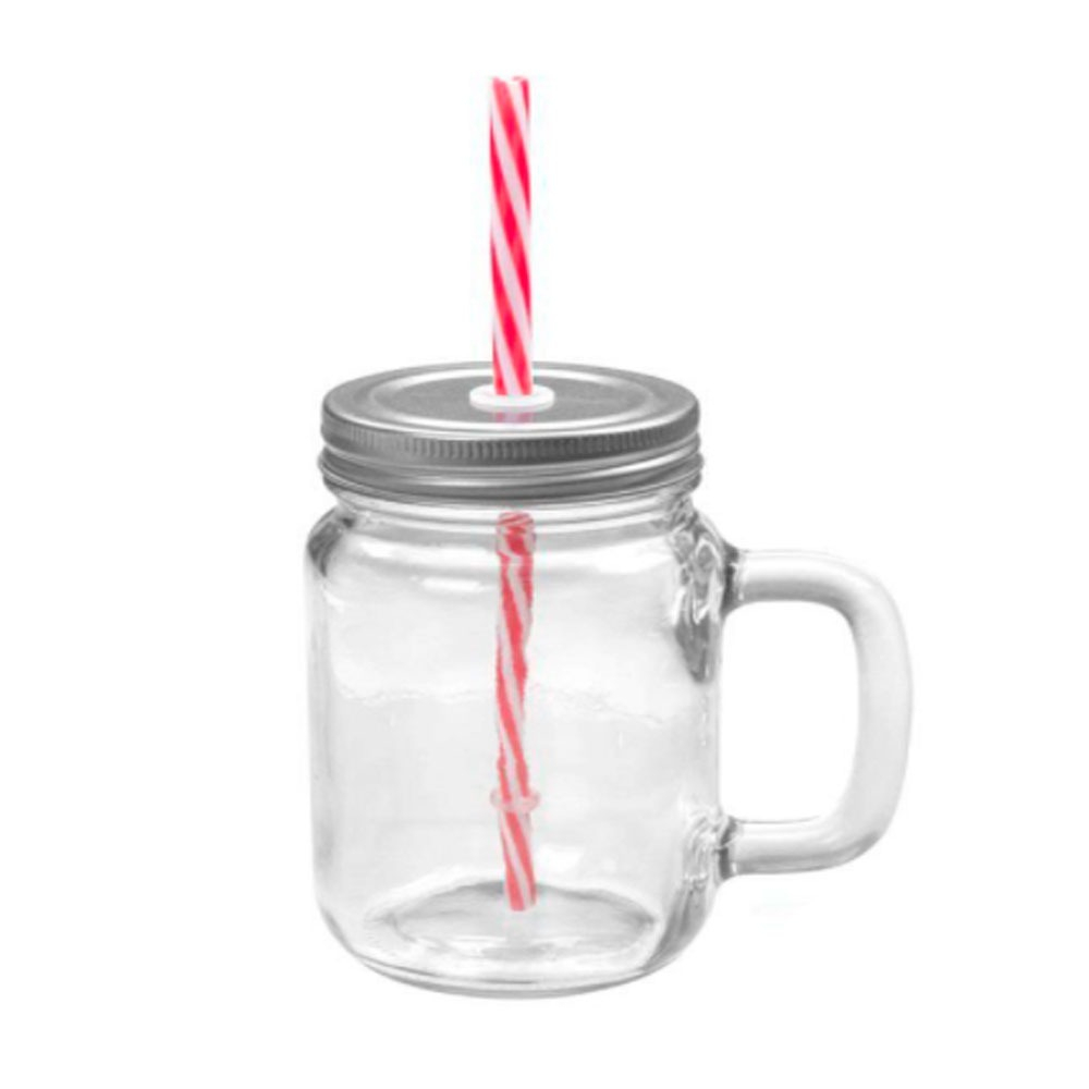 Caneca de Vidro com Canudo -142canecavidrocanudo