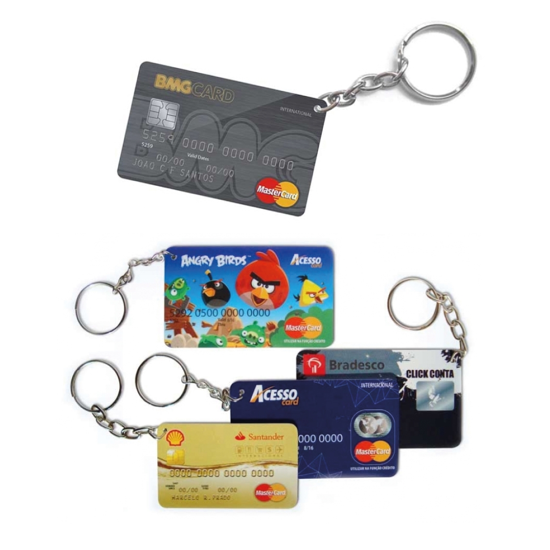 Chaveiro Cartão