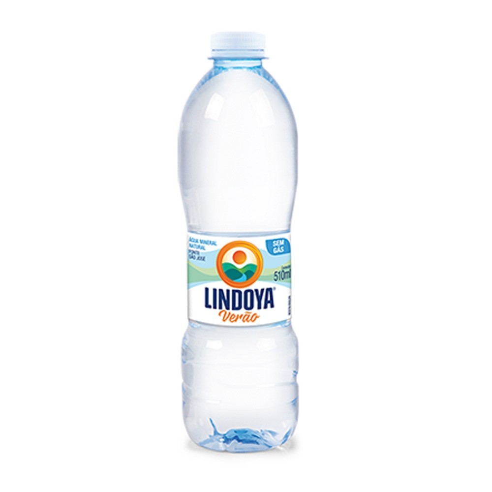 Garrafa de água mineral 510ml