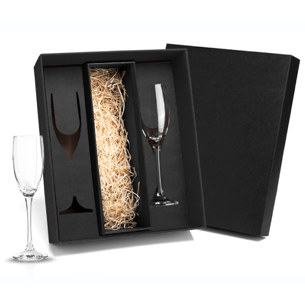 Kit Taças de Vidro Para Champagne