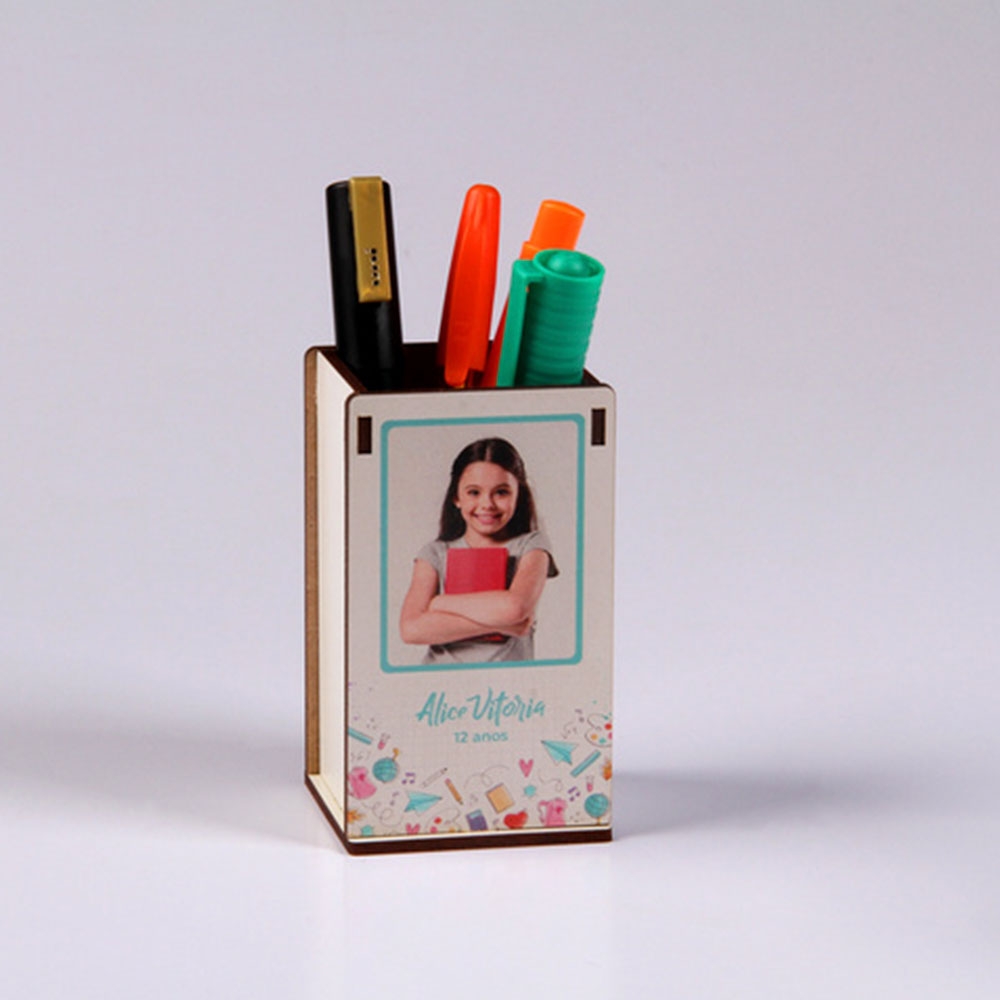 PORTA CANETA   MDF ADESIVADO