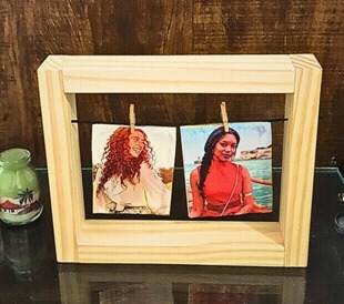 Porta Retrato de Madeira