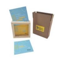 Quadrinho em Madeira