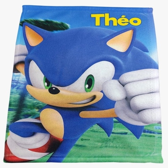 Toalha de algodão e poliéster sublimada 